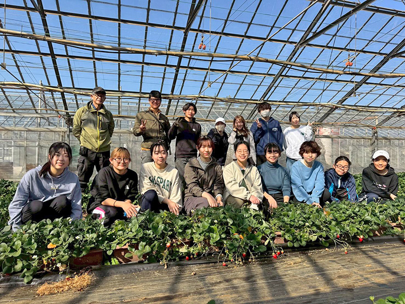 イチゴがつなぐ笑顔と地域－学びを畑に。地域と育つNPO学生農場の挑戦－