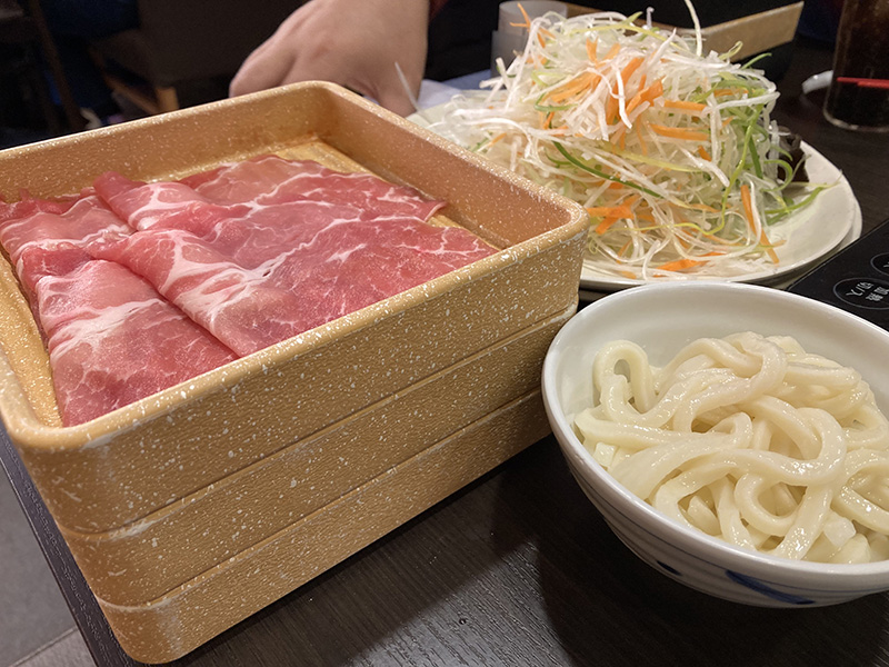 しゃぶ葉で食べ放題