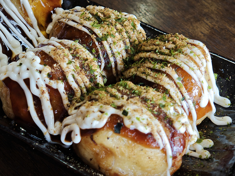 これぞ本場の味！のたこ焼き