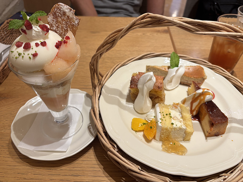 デザートもおいしいです