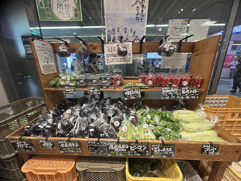 新百合ヶ丘で新鮮野菜が買えるお店は？