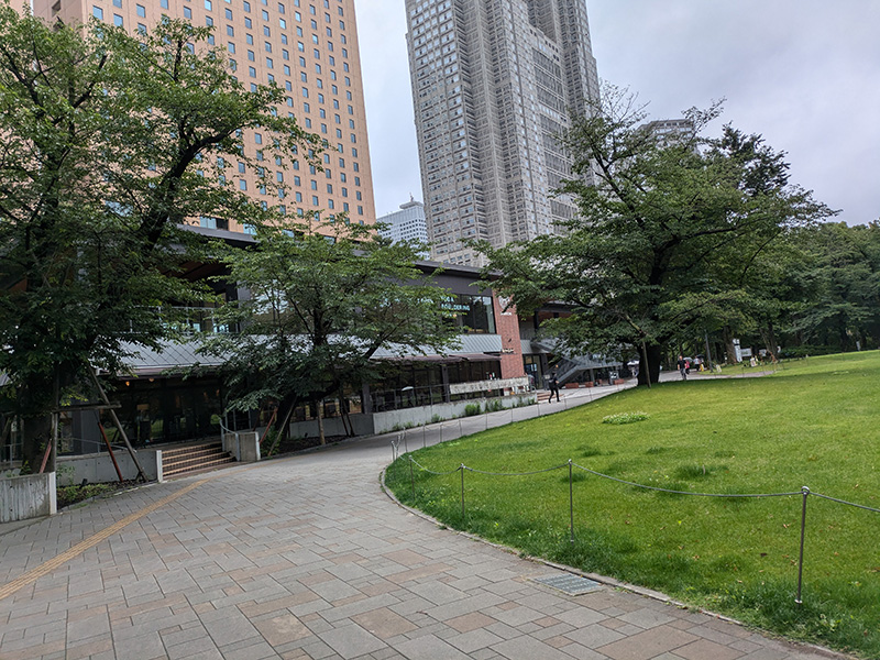 新宿のオアシス